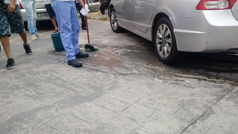 Cliente espanca funcionário de banco em Piracicaba