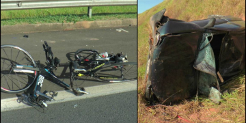 Corpos de ciclistas mortos em acidente são velados e sepultados