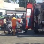 Colisão entre carro e moto deixa uma pessoa ferida em Rafard