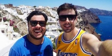 Namorado do Majella, o ‘Ferdinando’ do Multishow, é visto com outro homem em boate