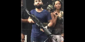 Jonathan Costa aparece com arma em redes sociais