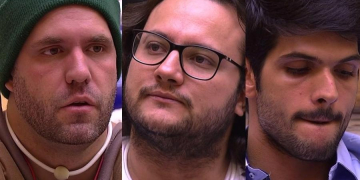 Enquete BBB: Caruso, Diego e Lucas estão no paredão