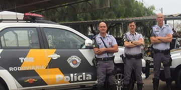 Trio é preso com arma e drogas na SP 101 pela Polícia Rodoviária
