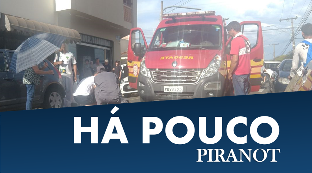 Motociclista atropela senhora em grave acidente de moto nesta sexta, em Piracicaba