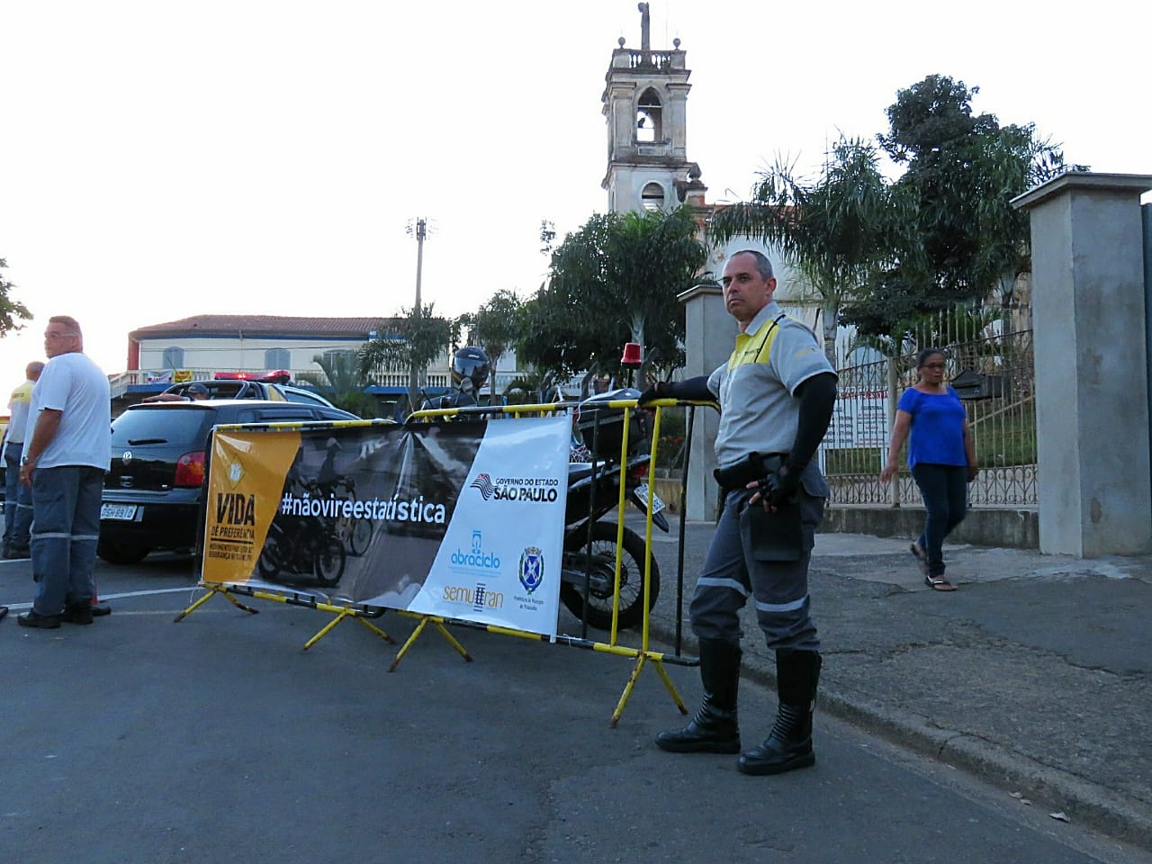 Por conta do alto índice de acidentes, Semuttran realiza blitz educativa em Piracicaba
