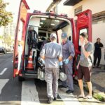 Acidente entre carro e moto no centro de Piracicaba deixa um ferido