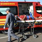 Acidente entre carro e bicicleta deixa uma pessoa ferida, em Piracicaba