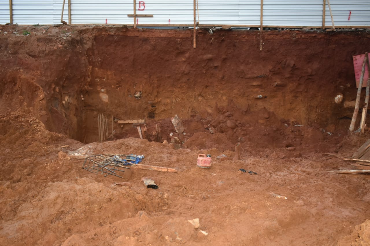 Imagens mostram local onde trabalhador ficou soterrado em Piracicaba (SP)