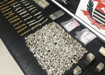 DISE apreende grande quantidade de drogas nesta semana, em Piracicaba