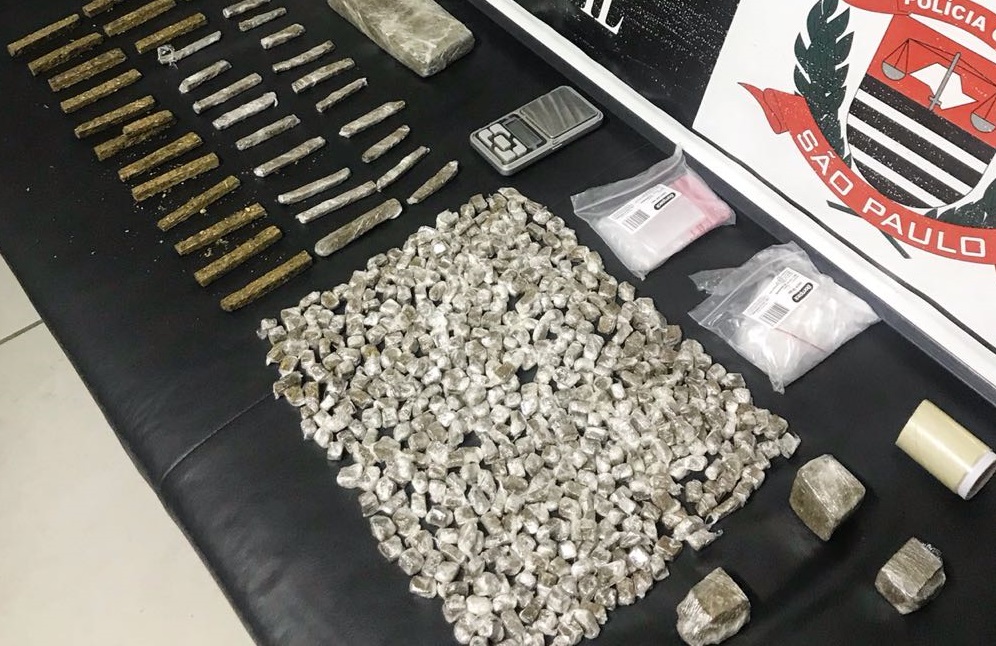 DISE apreende grande quantidade de drogas nesta semana, em Piracicaba