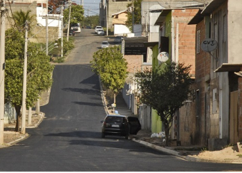 Asfalto da Rua Osório Duque Estrada. Foto: Justino Lucente