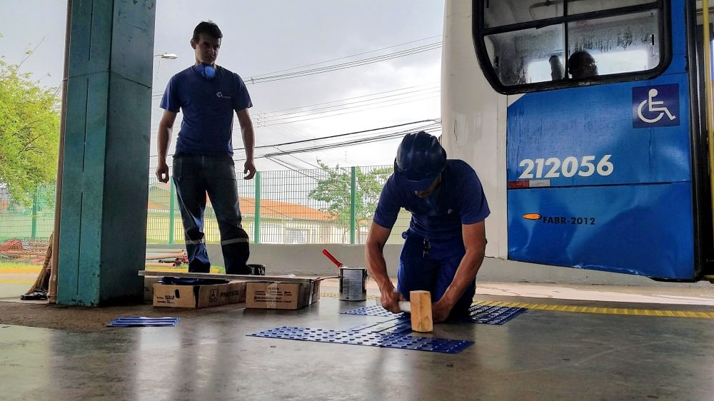 Obras de recuperação do Terminal Cecap/Eldorado já estão 75% concluídas