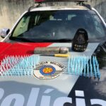 Durante patrulhamento, Polícia Militar prende traficante de drogas