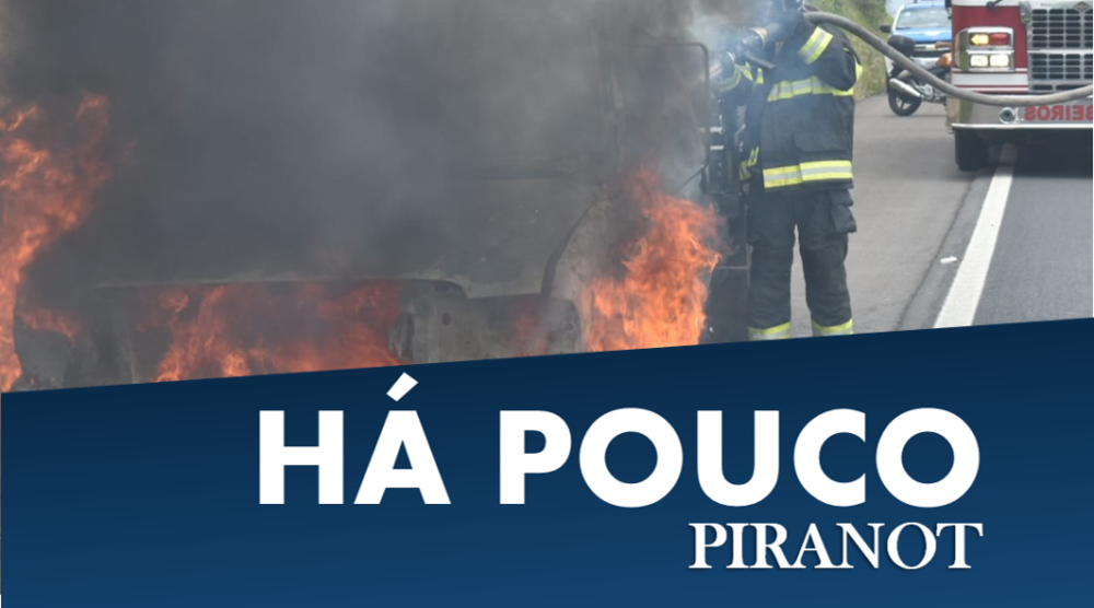 Caminhonete pega fogo em Piracicaba e bombeiros são acionados