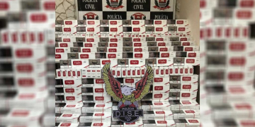 Policiais Civis de Piracicaba apreendem 75 mil unidades de cigarros contrabandeados