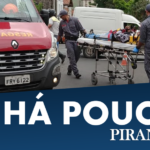Acidente entre carro e moto deixa motoqueiro de 20 anos ferido em Piracicaba