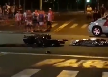 Motociclista de 23 anos morre em acidente de trânsito neste domingo (18)