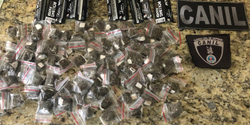 Guarda Civil prende suspeito de tráfico e drogas são apreendidas