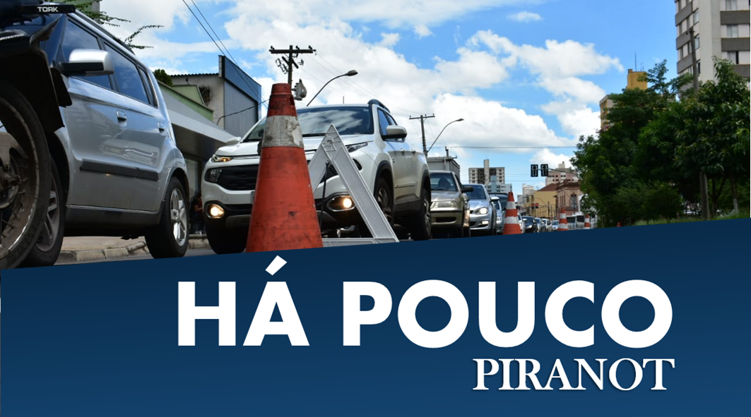 Colisão entre veículos congestiona uma das principais vias do Centro de Piracicaba (SP)