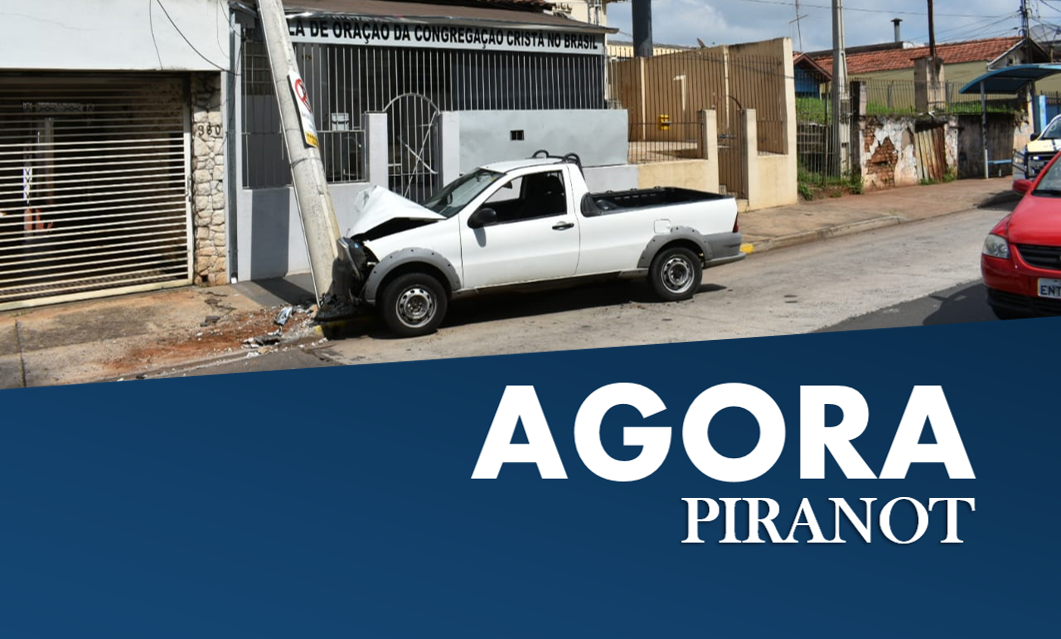 Em Piracicaba, motorista passa mal, colide contra poste e é socorrido