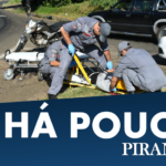 Em Piracicaba (SP), rastro de óleo em avenida causa acidente de moto