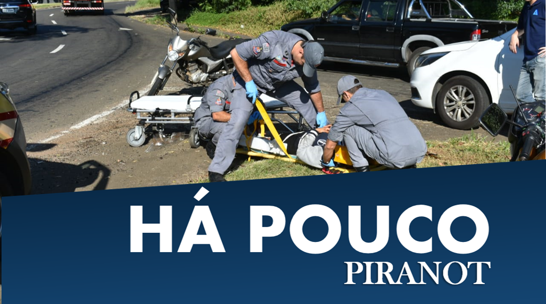 Em Piracicaba (SP), rastro de óleo em avenida causa acidente de moto