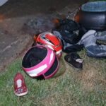 Colisão entre carro e moto deixa duas pessoas feridas em rodovia