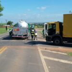 Acidente com dois caminhões interdita rodovia de Capivari por 40 minutos