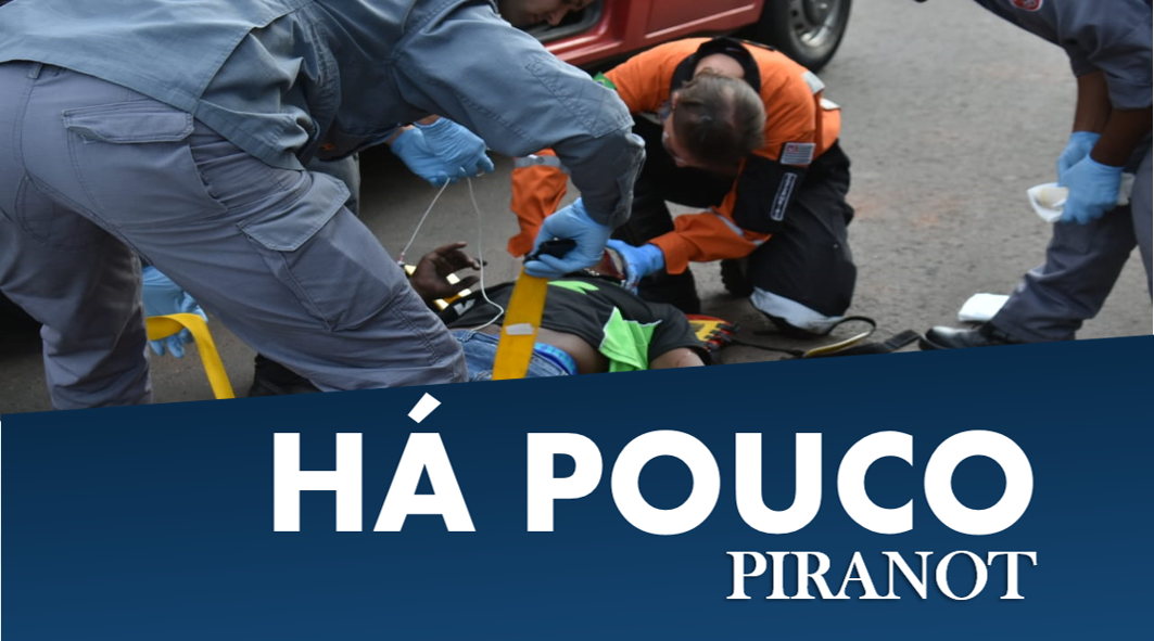 Em Piracicaba, ciclista fica inconsciente após colidir contra veículo estacionado