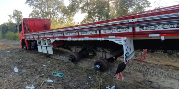 Grupo amarra caminhoneiro e rouba 12 pneus de caminhão em Capivari