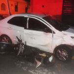 Pai e filho ficam feridos em acidente envolvendo moto e carro em Capivari