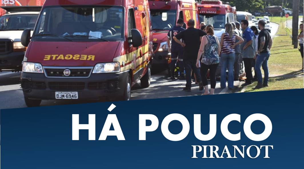 Grave acidente de trânsito em avenida de Piracicaba deixa três vítimas