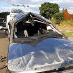 Cinco pessoas ficam feridas após grave acidente em rodovia de Monte Mor