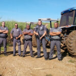 PM localiza tratores furtados em canavial de Mombuca