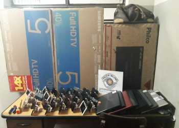 Trio é preso após furtar loja da Casas Bahia em São Pedro