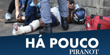 Acidente envolvendo carro e moto deixa uma vítima em avenida de Piracicaba