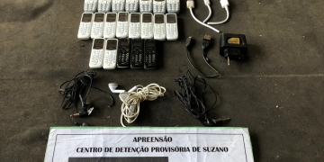 Drone com celulares é interceptado tentando entrar no CDP