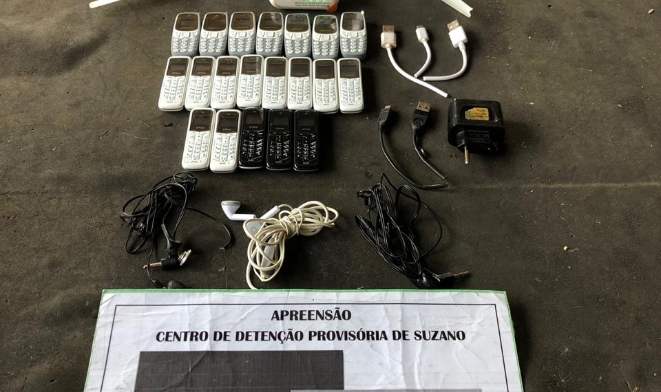 Drone com celulares é interceptado tentando entrar no CDP