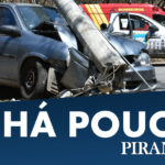 Em Piracicaba, mulher de 60 anos perde controle de veículo e colide contra poste