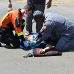 Acidente envolvendo carro e moto deixa uma vítima em avenida de Piracicaba