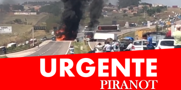 Assalto no Aeroporto de Viracopos deixa baleados, caminhões incendiados e fecha rodovia