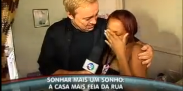 Em Piracicaba, Gugu construiu casa para cabeleireira em quadro de grande audiência