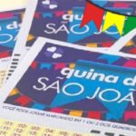 Cinco apostas foram vencedoras da Quina de São João 2020
