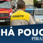 Em Piracicaba, acidente na Ponte do Mirante congestiona trânsito no local