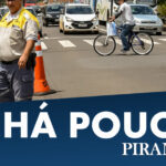 Acidente entre carro e moto no Centro de Piracicaba deixa duas vítimas