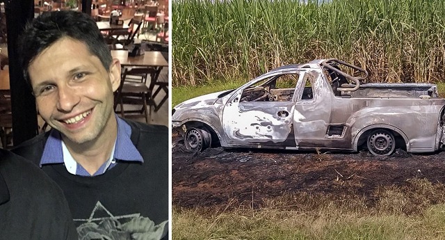 corpo encontrado carbonizado é de gu lanches