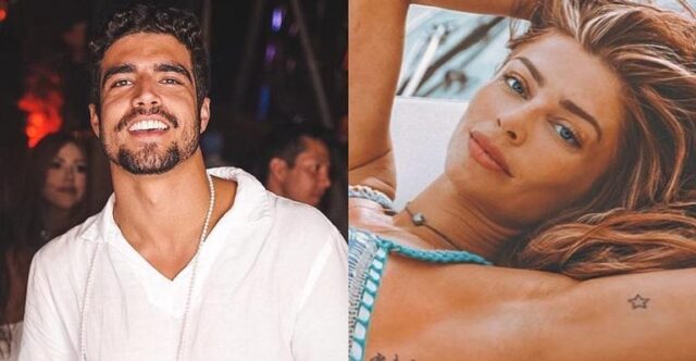 Caio e Grazi se casaram em cerimônia secreta nas Maldivas (Foto: Reprodução)