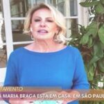 De volta à Globo, Ana Maria Braga diz que se sente curada do câncer: “Muito bem”