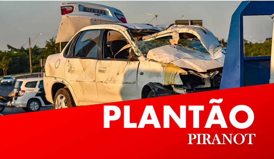 Carro e corpo são removidos de avenida de Piracicaba; motorista tinha 28 anos