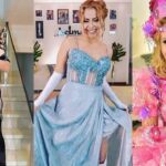 Blusa de Joelma arrebenta durante live e cantora quase paga peitinho: “Acontece”